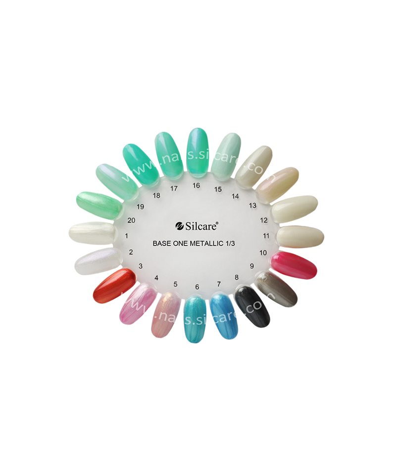 SILCARE UV GEL COLOR METALLIC SNOW 01 5G