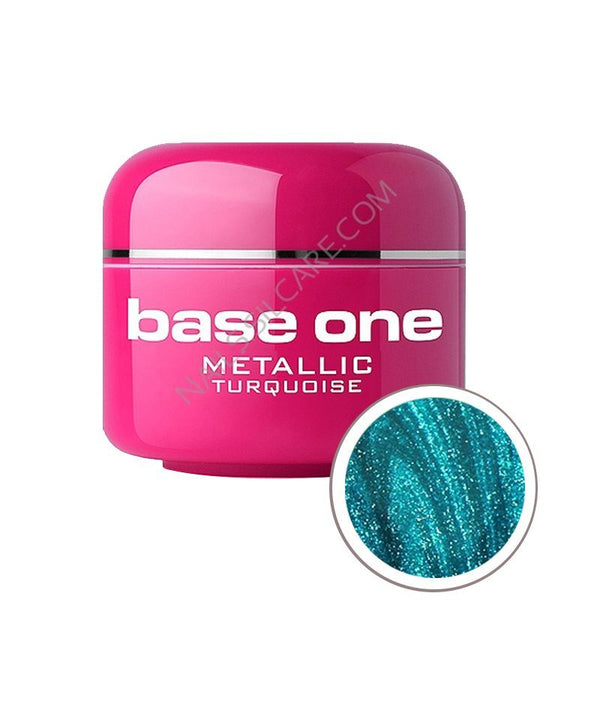 SILCARE UV GEL COLOR METALLIC TURQUOISE 06 5G