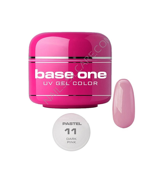 SILCARE UV GEL COLOR PASTEL 11 DARK PINK 5g | GELL ME NGJYRË