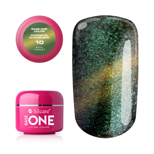 SILCARE UV GEL COLOR MAGNETIC CHAMELEON 10 RAIN FOREST 5g | GELL ME NGJYRË