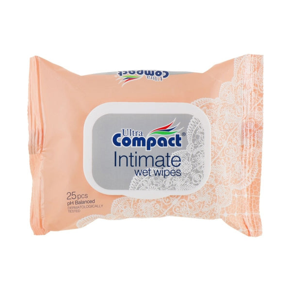 ULTRA COMPACT WET WIPES INTIMATE 1x25pcs