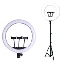 PROFESSIONAL EQUIPMENT LED LIGHT RING FOR PHOTOGRAPHY & VIDEO STAND 18INCH 