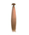 LOVIGO FLAT NATURAL HAIR BLONDE 60cm 1g (1pcs) | FLOKË NATYRALE ME KERATINË