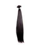 LOVIGO FLAT NATURAL VIRGIN HAIR DARK BROWN 60cm 1g (1pcs) | FLOKË NATYRALE TË VIRGJËRA ME KERATINË