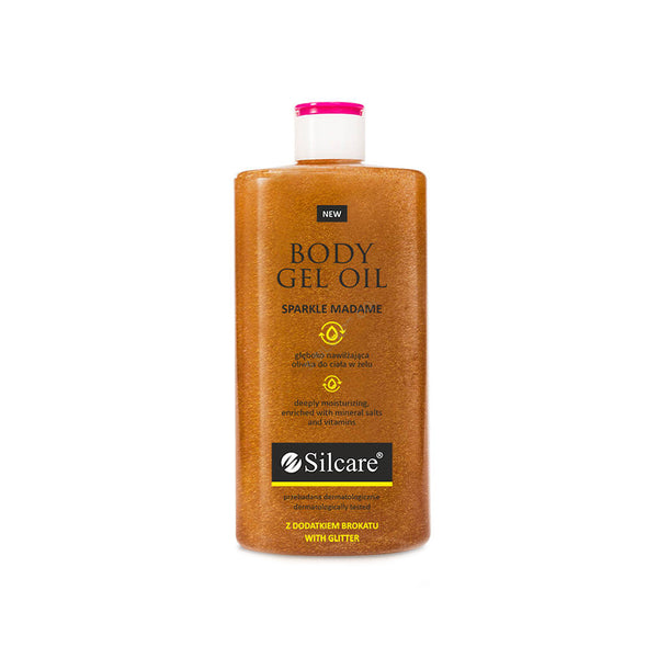 SILCARE BODY GEL OIL SPARKLE MADAME (WITH GLITTER) 300ml | GELL ME VAJ ME XIXA PËR TRUP