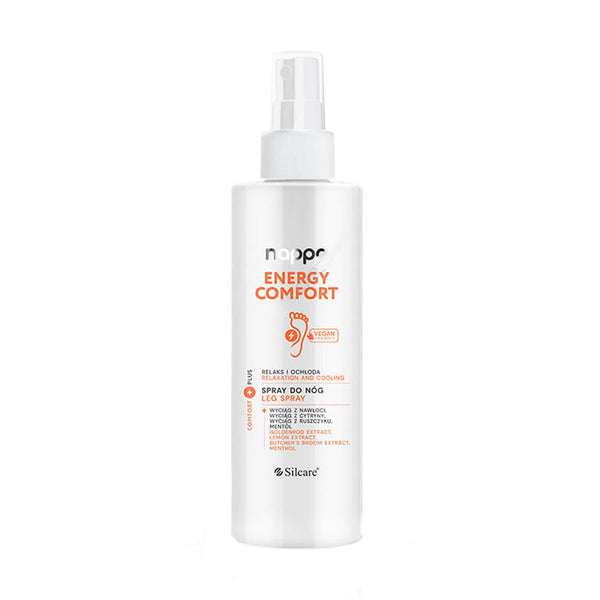 SILCARE NAPPA ENERGY COMFORT LEG SPRAY (RELAXING AND COOLING) 200ml | SPREJ PËR RELAKSIMIN & FRESKIMIN E KËMBËVE