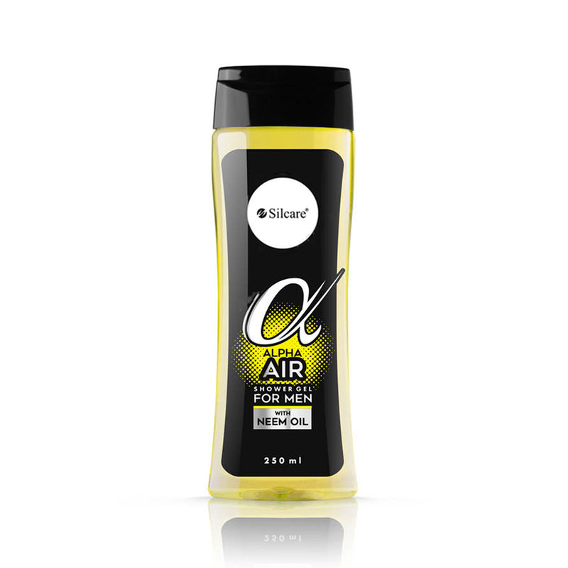 SILCARE ALPHA AIR SHOWER GEL FOR MEN (NEEM OIL) 250ml | GELL DUSHI PËR MESHKUJ