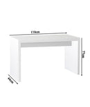 PROFESSIONAL EQUIPMENT NAIL WHITE TABLE 03
