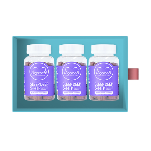 SUGARBEAR SLEEP VITAMINS 3x3 BOX - 3 MONTHS | VITAMINA PËR GJUMË - 3 MUAJ